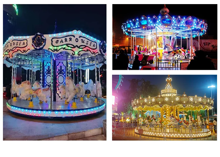 Factory Directly Wholesale Portable Carousel Candle Holder Carousel