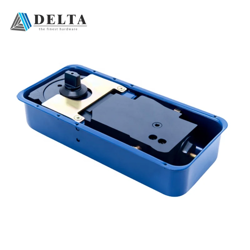 Delta supply two speed variable adjustable floor closer door control glass Hardware Wholesale