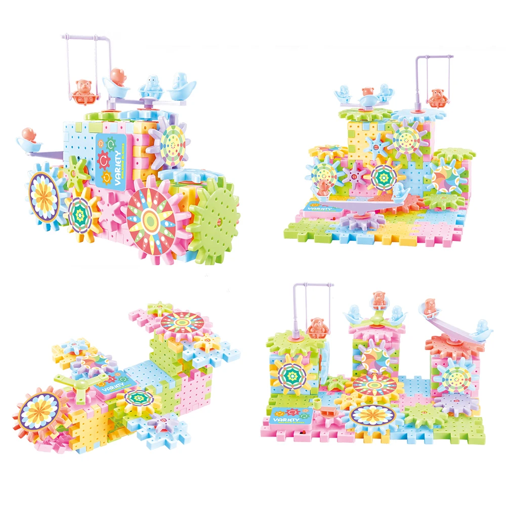 FIE063415 (4) brick toy with track