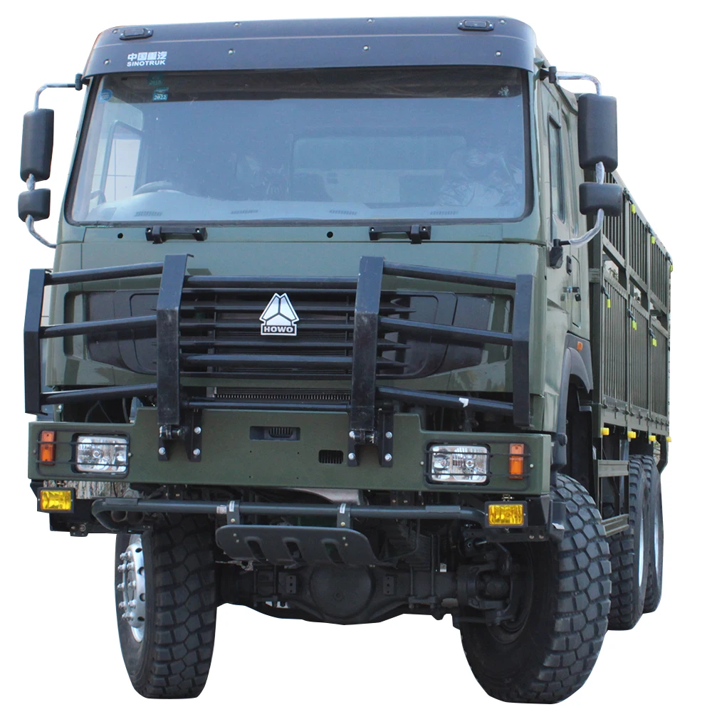 Sino Truck Howo 6x6 Off Road 6 Tire 10 Wheel RHD LHD Full Wheel Drive AWD Lorry Cargo Tipper Dump Trucks Used