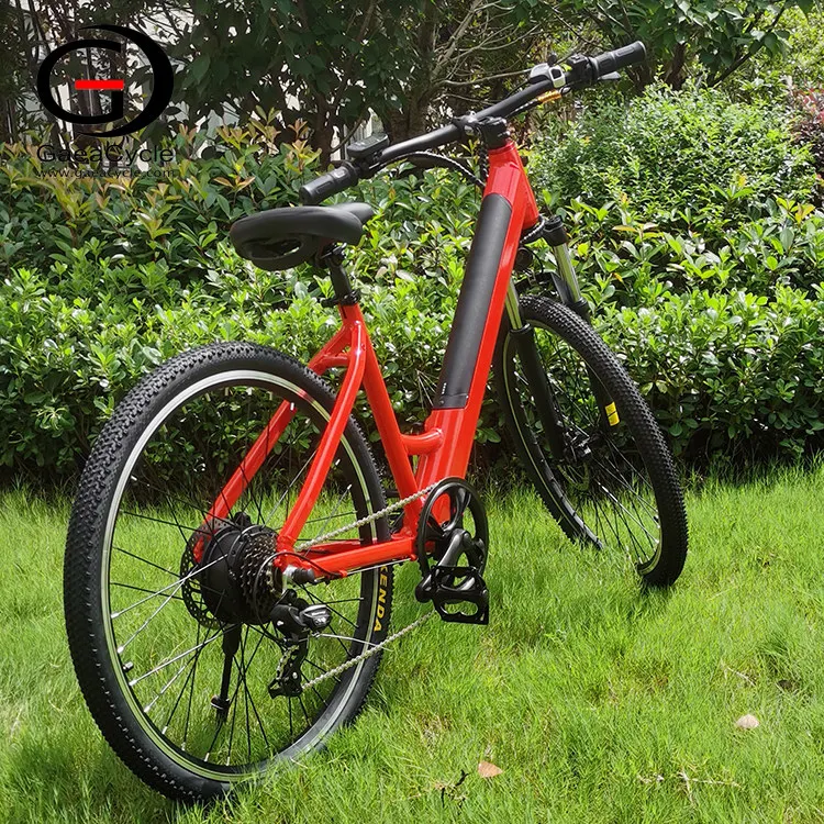 Gaeacycle 2021 Новый 26/27.5 дюймовые ступенчатые через дорожный электронного велосипеда 48V 250w электрический велосипед способный преодолевать Броды для