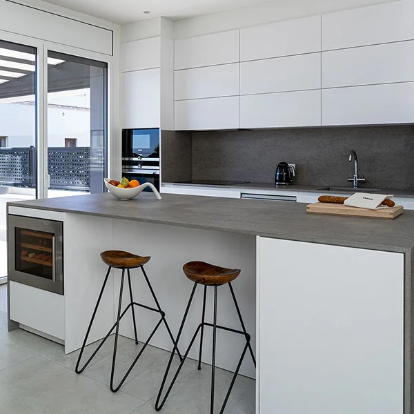 Высококачественный кухонный шкаф для продажи с островом от компании guangzhou home furniture