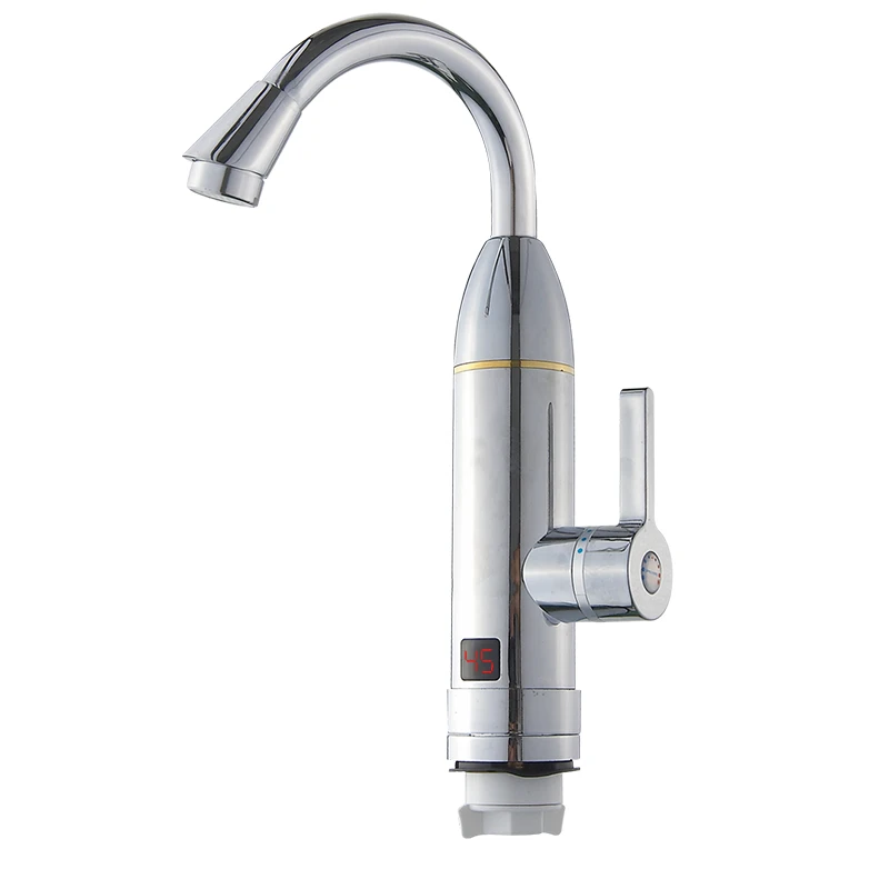 
New Style Instant Water Heater Faucet Stainless Steel Heating Tube Sink Faucet For Sale 