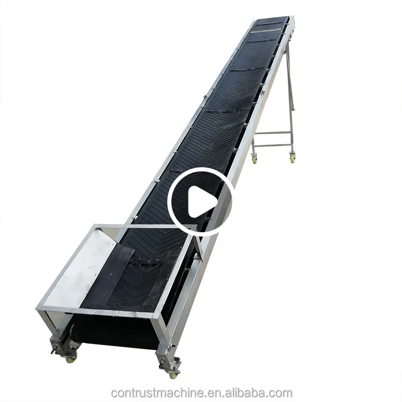 Mining Industrial automatic conveyor system coal mine rock sand belt conveyor stone transporter plant