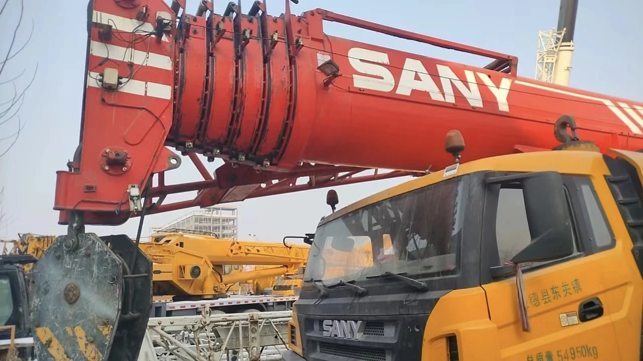 Used Original 2020-2023 Year Used SANY 100Ton Crane Truck Mobile Second Hand Used Truck Cranes Henan Anyang City China