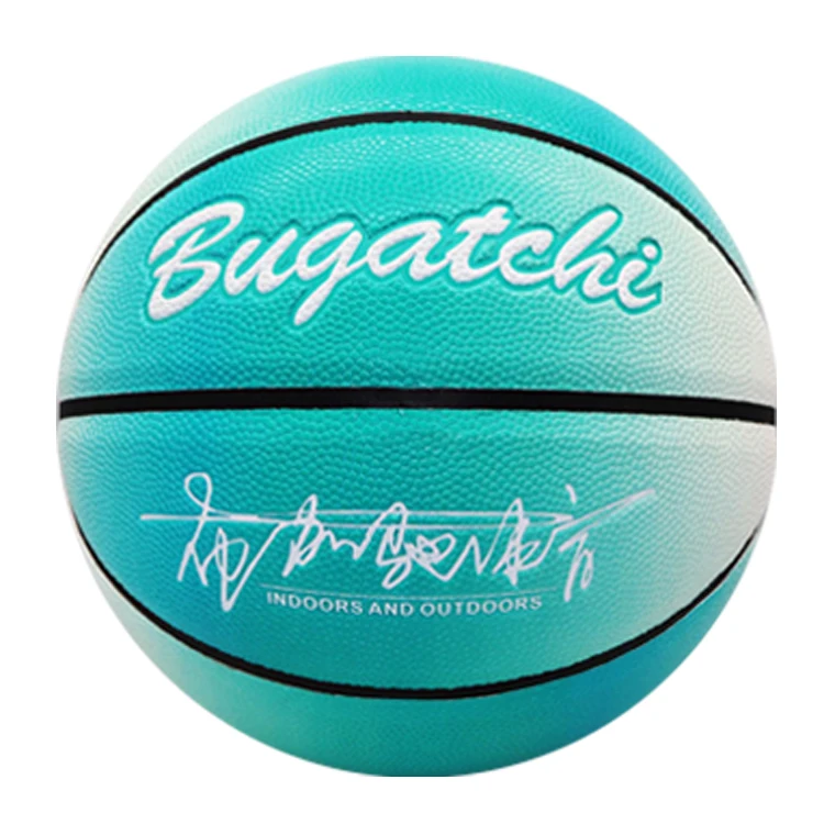 Composite Leather Pink Street Ball Colorful Style Outdoor And Indoor  Basketball