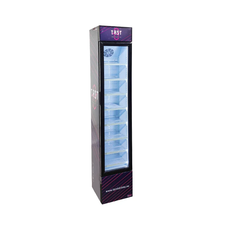 Meisda SC105B 105L Soft Cold Drink Display Refrigerator Upright Display Fridge