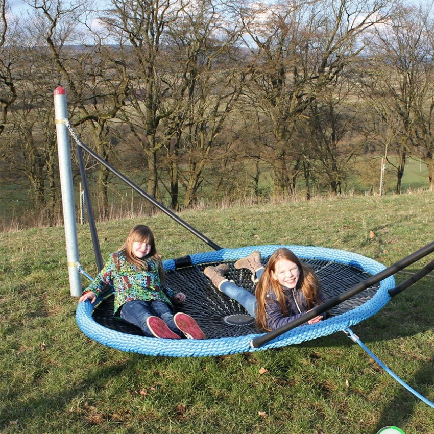 Heavy Load Outdoor Garden Adult Swing Playground Equipment Combination Rope Net Swing Sets