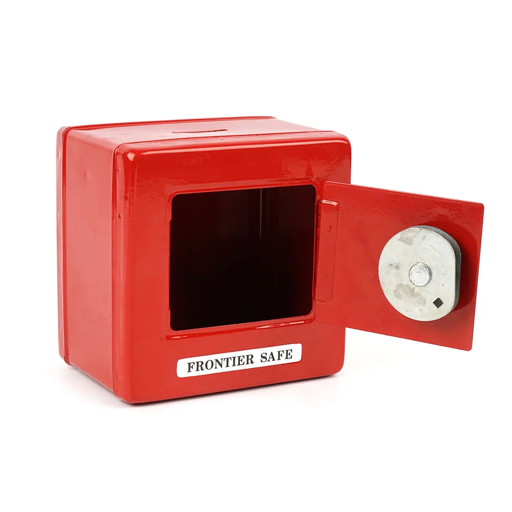 Safe Material Saving Toy Rotating Combination Lock Storage Box Money Bank Security cash box