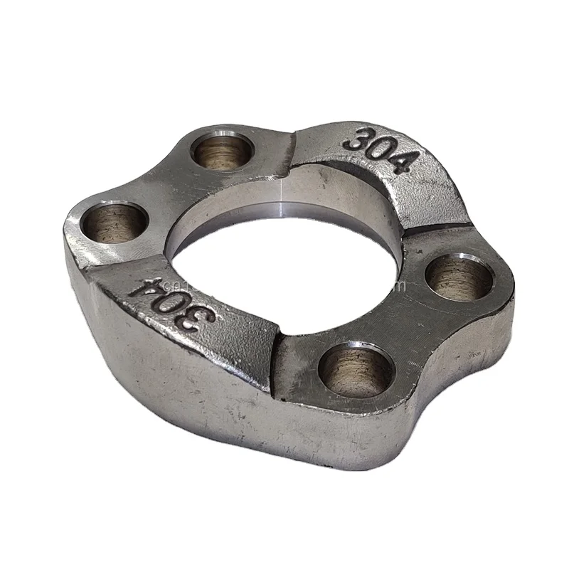 OEM Factory Price Flange SAE split Fittings steel Brass Forged Flange On The Open Level parts