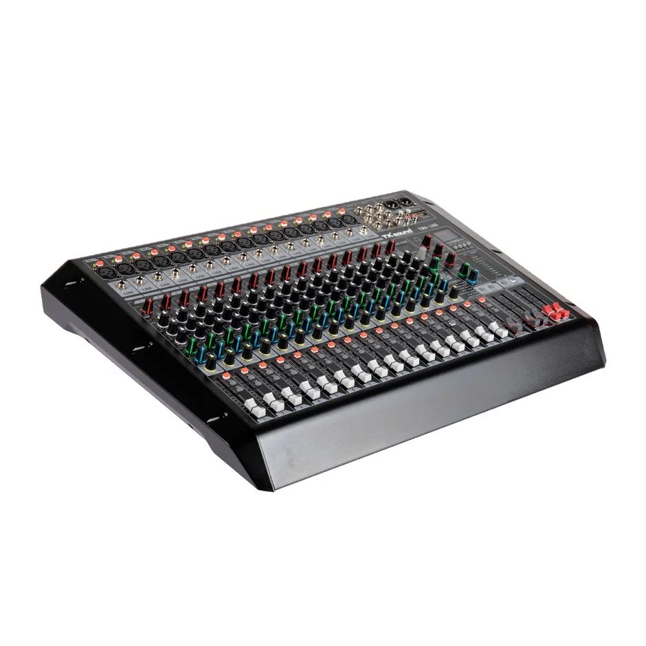 TKsound Professional Digital Audio Mixer Interface 16 Channels Console for Stage Dj Show
