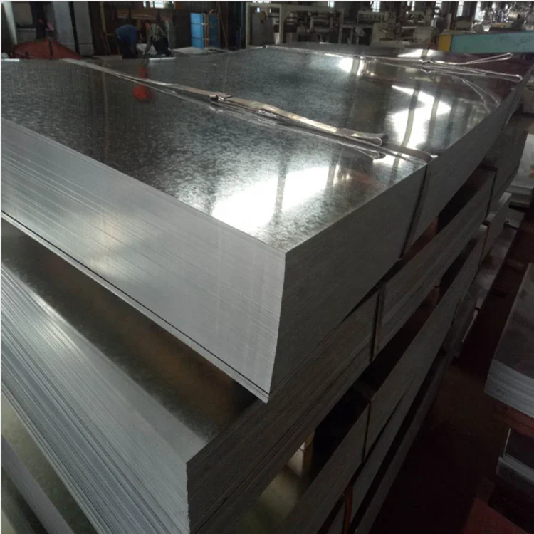 Galvanized Steel Sheet 4*8 Iron Sheet Galvanized Steel Products 0.5mm Thick Galvanized Steel Sheet