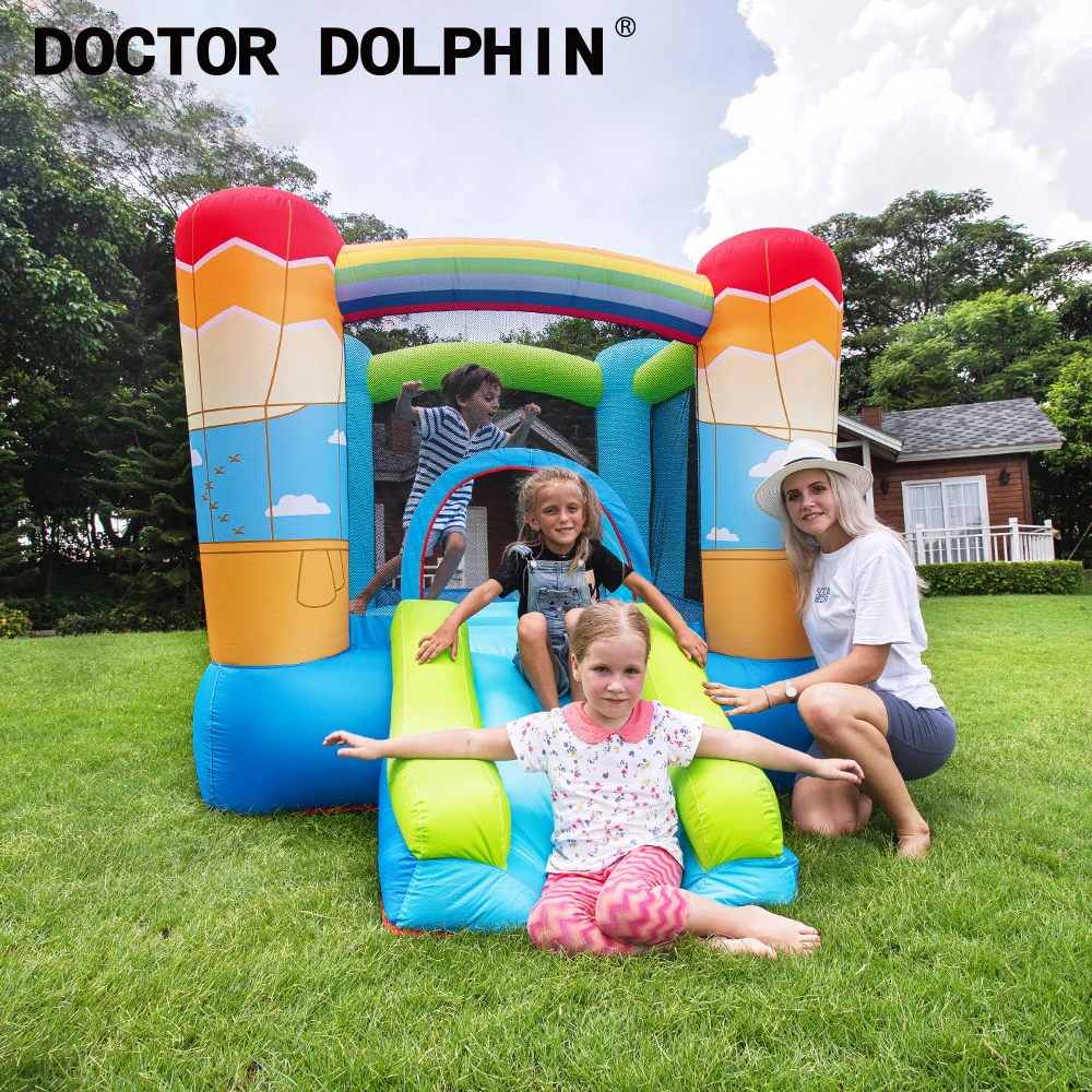 Надувной замок Doctor Dolphin лидер продаж игрушка для игр на открытом