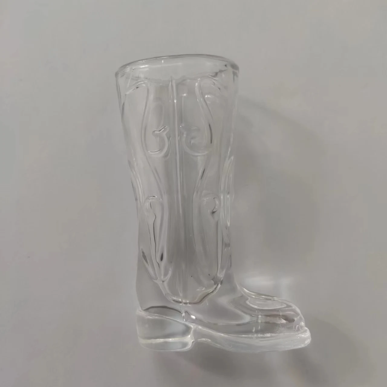 Hot sale unique shape1.5oz whisky vodka alcohol glass cup boot shaped Shot Glass set