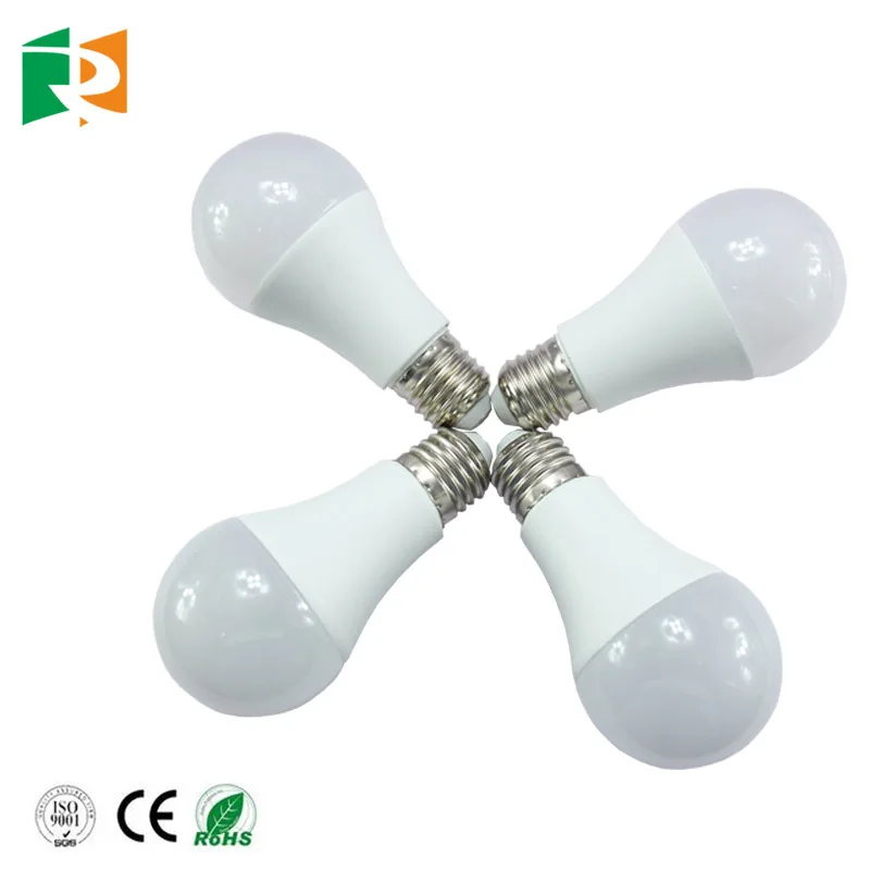 High Transmittance PC Cover E27 9W AC110-265V Microwave Radar Motion Sensor Light White LED Lamp Bulb