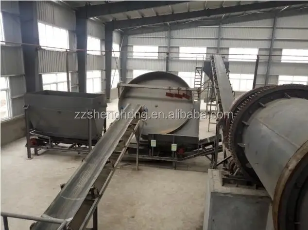 Chinese supplier disc pan granulator plant
