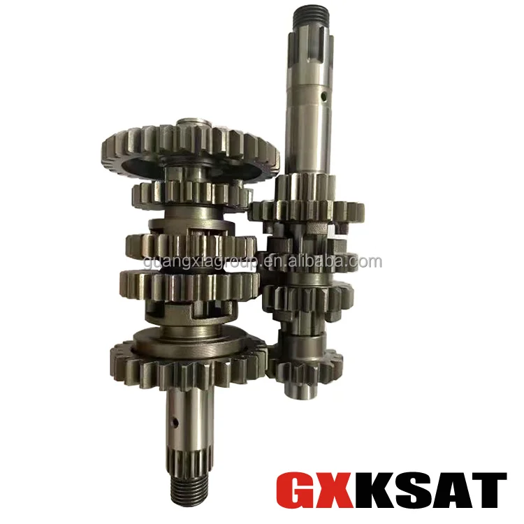 GXKSAT Top Quality Motorcycle Spare Parts for GN125 GS125 HJ125-8 Brake Pad Brake Shoe Pedal Crankshaft Rectifier Cylinder kits