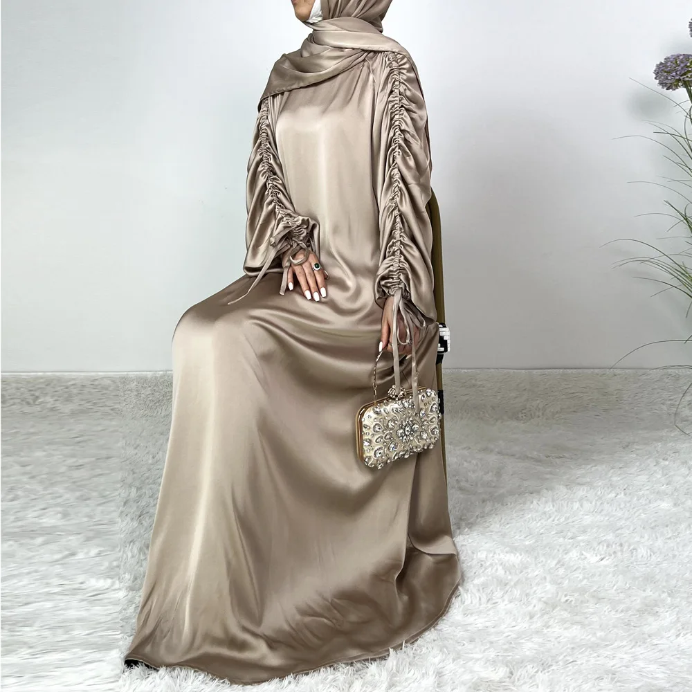 2024 Latest Designs islamic clothing long sleeve maxi dubai abaya women muslim dress