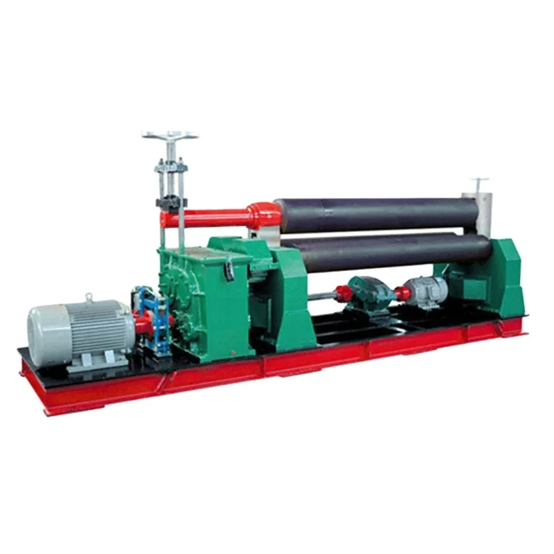 Hydraulic iron plate sheet metal bending rolling roller forming machine