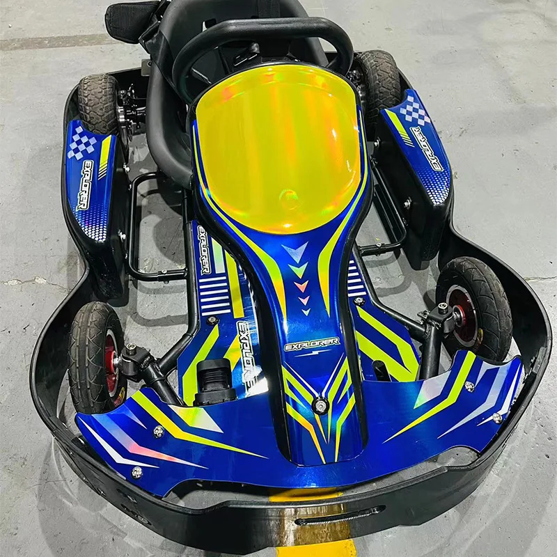 Chinese Supplier Fast Speed Electric Karting Racing 48V Electric Karting Go Kart Factory
