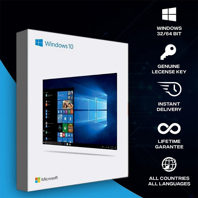 Windows 10 Pro Key 4/7 Online Email Delivery Ready Stock 100%  Lifetime Activation key activation code Windows 10 Pro