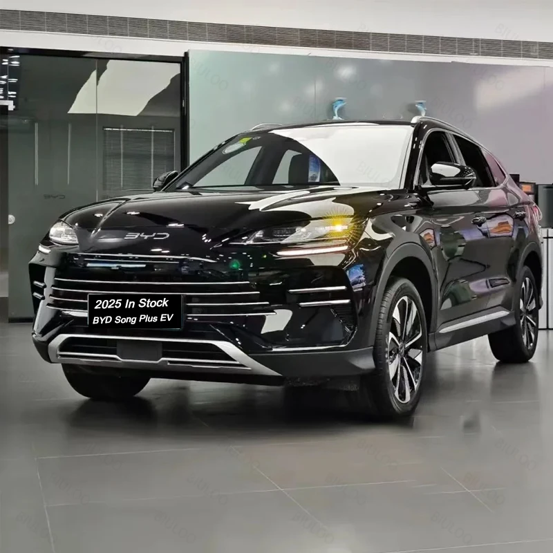 Best Electric Car In Stock 2025 BYD song Plus EV Electric Car 2022 Tesla BYD Cars Used Right Hand Drive