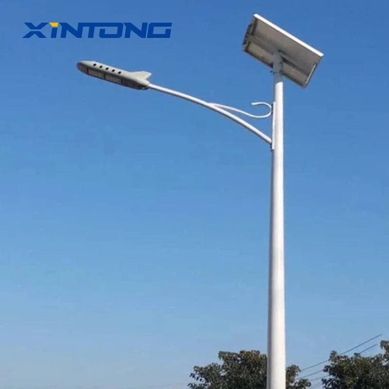 XINTONG IP65 High Brightness Power Waterproof Outdoor Road LED Long Time 60w Led Solar Power Split  Street Lighting Light