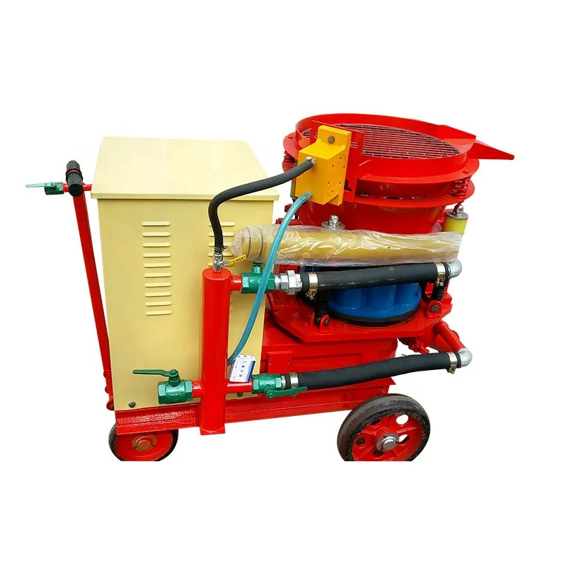 Factory Direct Sale SP-7 Small Dry And Wet Mix Shotcrete Machine For Tunnel