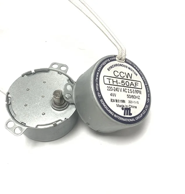 high quality china manufacture synchron motor 110V 120V 220V 230V 240V 1-2RPM 2-3RPM 4-5RPM 5-6RPM CCW 4W50HZ60hz for household