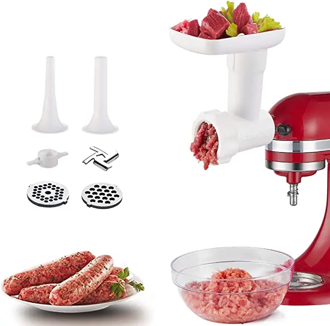 Multi Functional Combination Custom Food Meat Grinder Attachment Kitchen Food Meat Grinder Free Spare Parts Electric Single Item