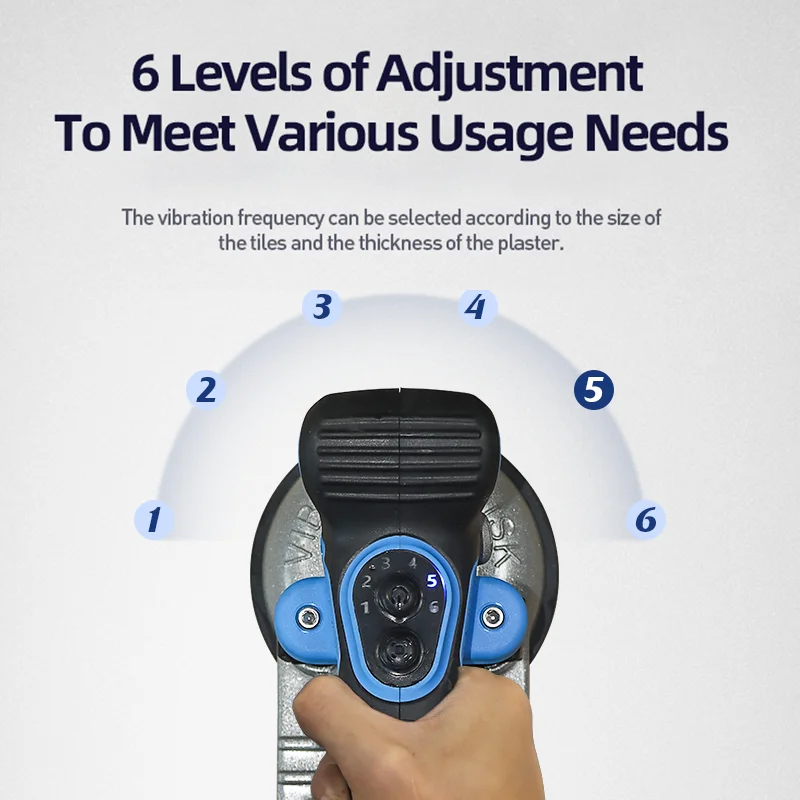 21V Cordless Tool Professional Vibrator Machine Tiles Laying Handheld Vibrating Tiling Electric Paving Tile Tiler