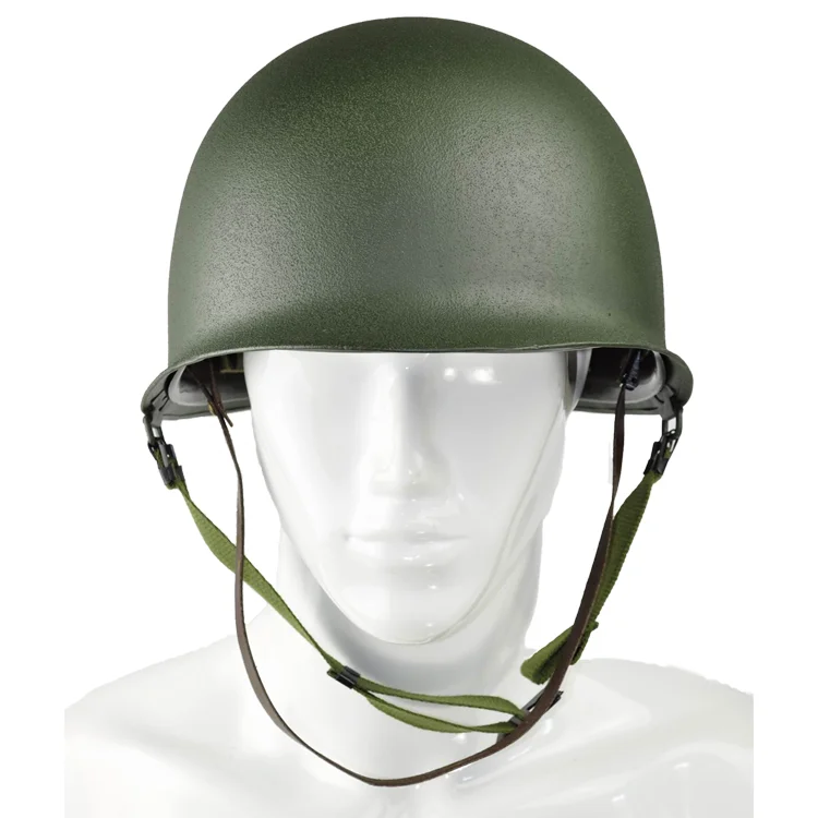 REVIXUN WWII US Army M1 Green Military Tactical German Steel Helmet