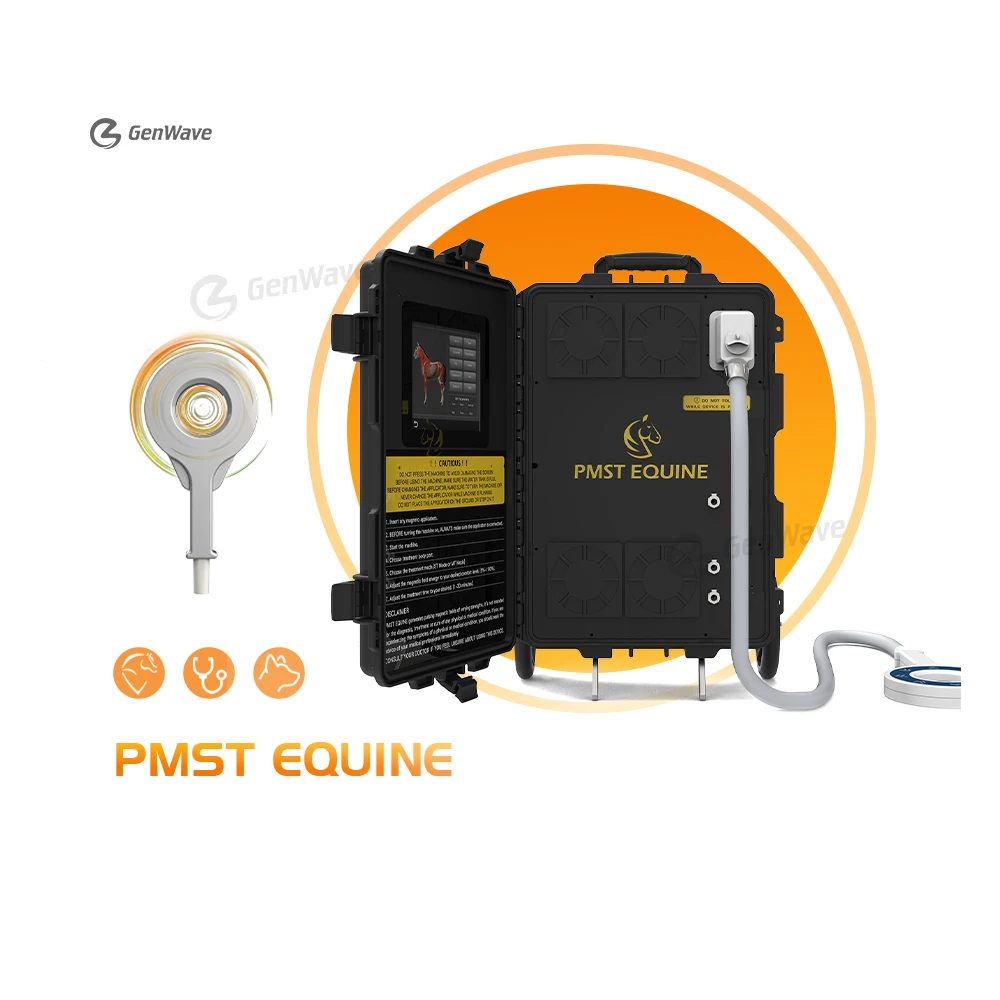 New PMST Equine Magnetic Therapy Machine PEMF Equine Physio Magneto Therapy For  Laminitis Replaceable Handles Machine