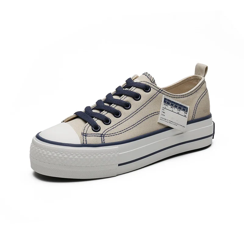 Board large size designers women Shoes Platform  Fashion Trending Casual canvas shoes woman sneaker