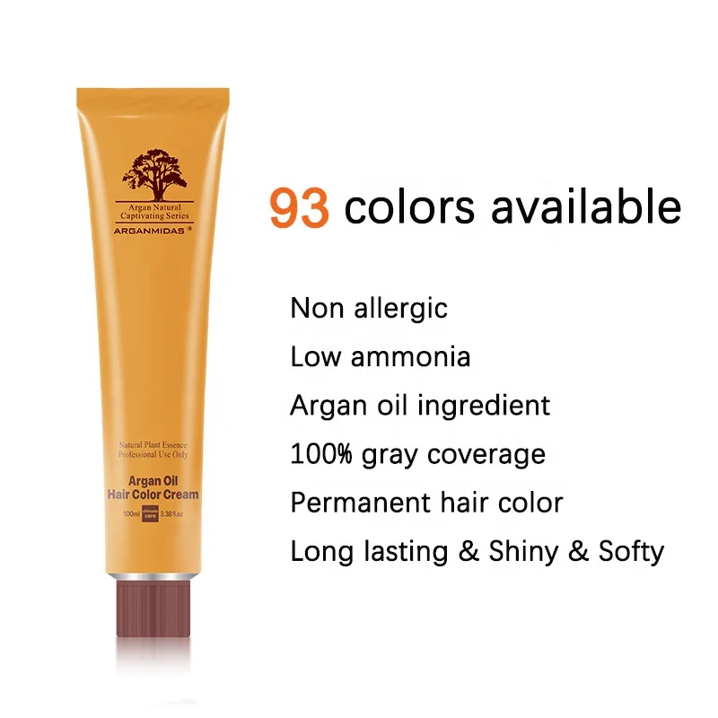 PDD free colour brown chestnut dye grey hair to dye natural hair permanent dye color cream without ppd