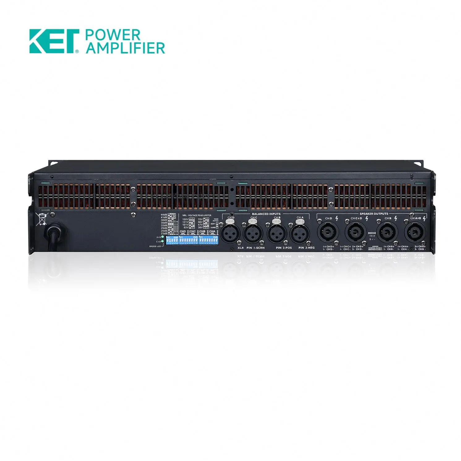 Горячая продажа Мощность 4 канала класса Td с низкой ценой