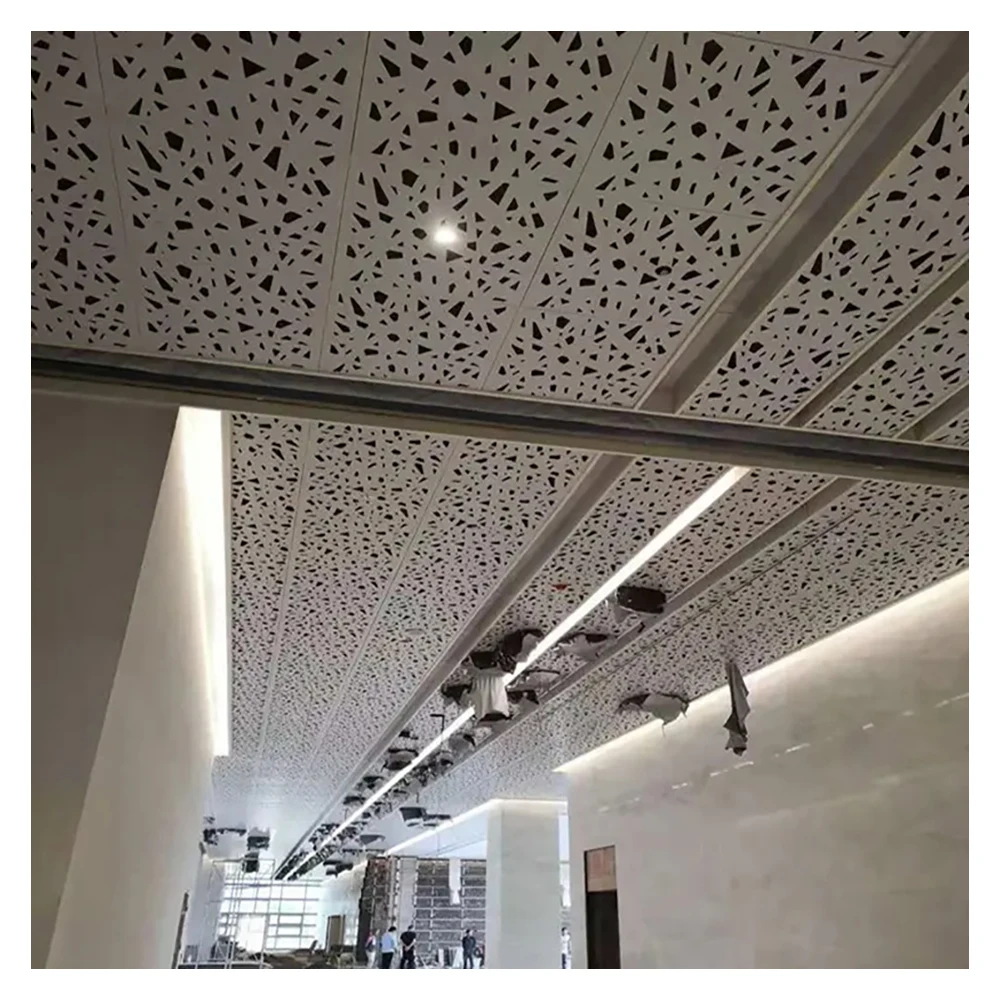 Фабричные перфорированные панели для забора из листового металла YESON