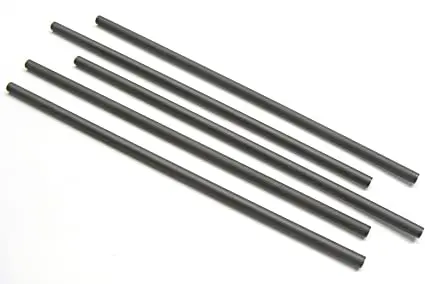 CNMI High Pure Graphite Electrode Bar Diameter10mm Length100mm Electrode Tube Bar