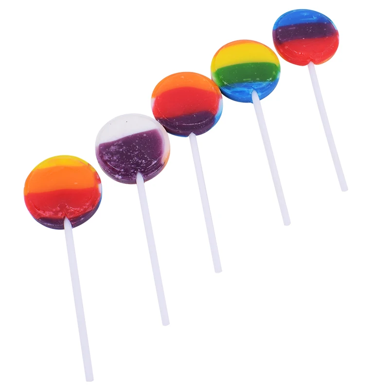 
Manufacturer Direct Sale 8G Round Flat Lollipop For Daily Candies Wtih Competitive Price 