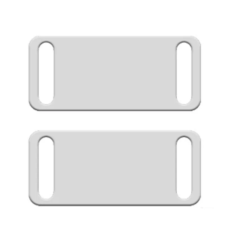 Blank Sublimation Custom Logo Qr Code Metal Aluminum Alloy Pet Name Id Dog Tag Engraving Necklace Dog Tags