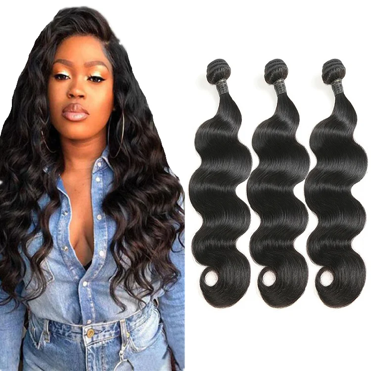 Brazilian body wave hair weave bundles, body wave human hair bundles with closure, body wave wholesale virgin hair vendors