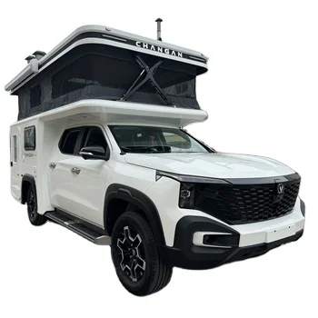 QXN RV Changan Fengjing Подержанный бензиновый турбомоторный автобус 6 кожаных сидений автоматическая коробка передач гидравлическая система рулевого управления R16 FWD