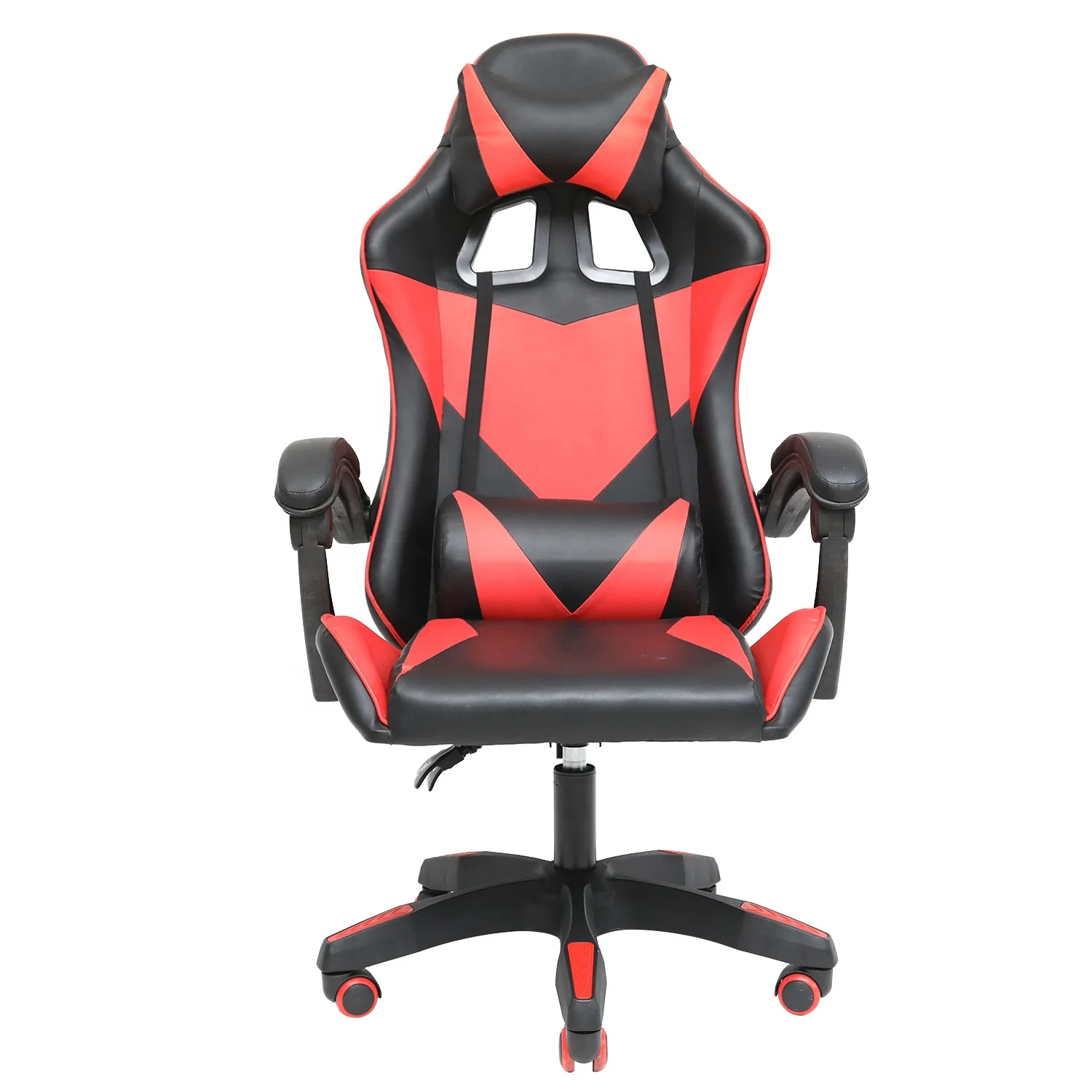 Best Selling Leather PVC Racing Seat Gaming Chair With Wheel Office Ergonomic Chair High Back Gaming Red Gaming Chair Guangzhou