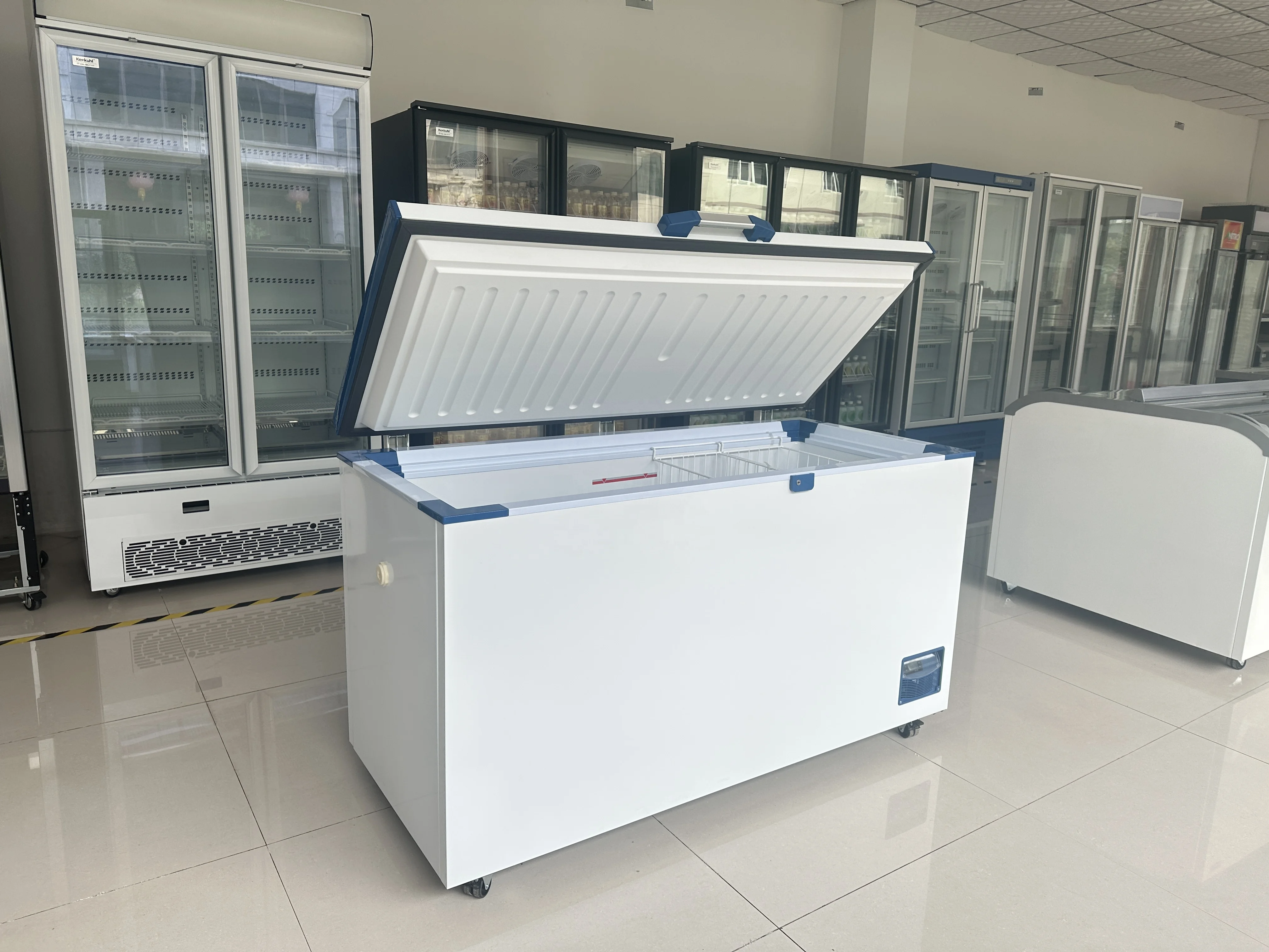 Kenkuhl ulltra-low temperature Freezer ultra low temperature chest freezer -40 ultra low horizontal display freezer