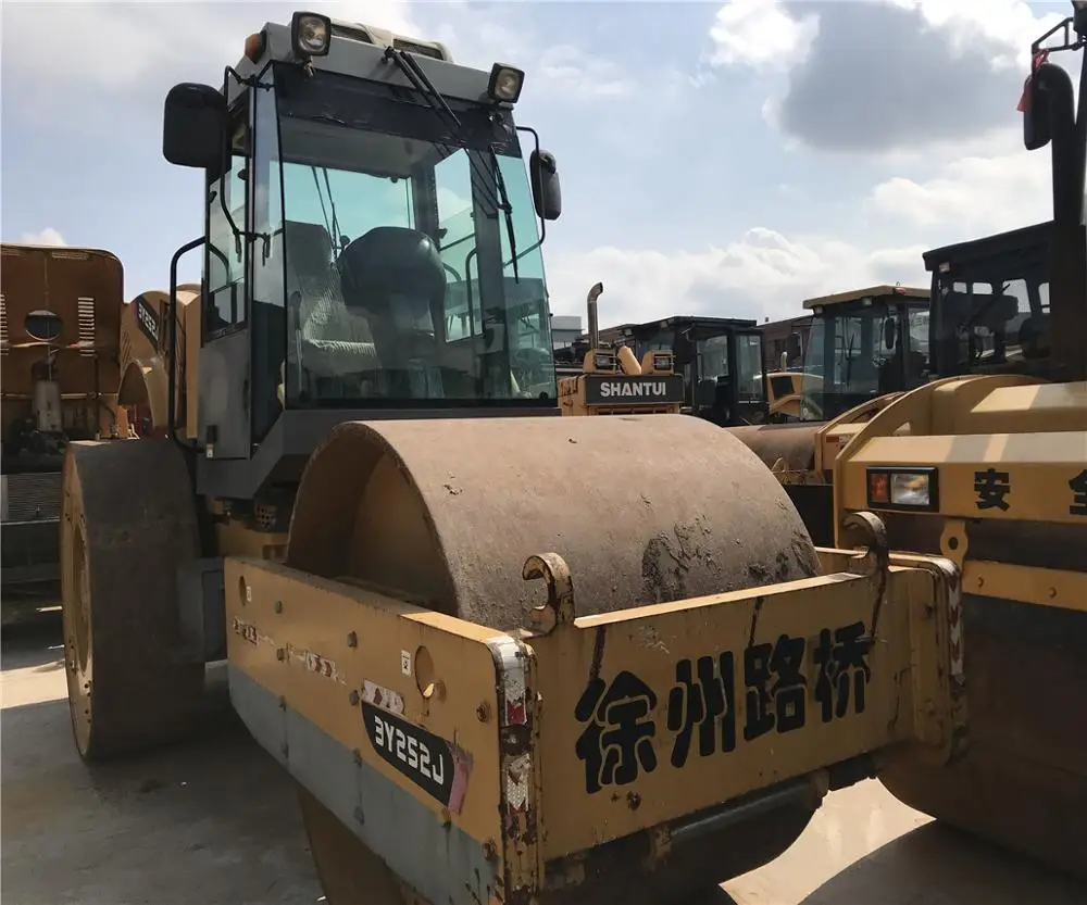 
Used condition 3Y252J three-wheel static roller road roller 25ton for sale 