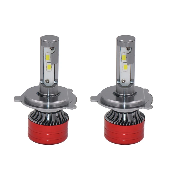 
Best 12V 24V 3570 CSP Chip Led Canbus Nighteye Led Bulb Car H4 Led Headlight H4 6000K 