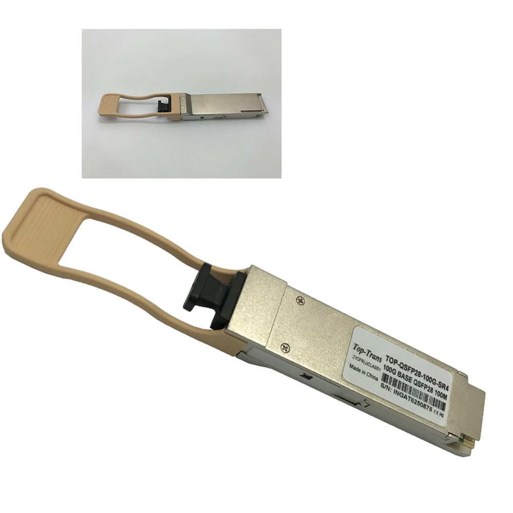 Arista QSFP-100G-SR4 Compatible 100GBASE-SR4 QSFP28 850nm 100m Parallel MMF MPO-12 Optical Transceiver