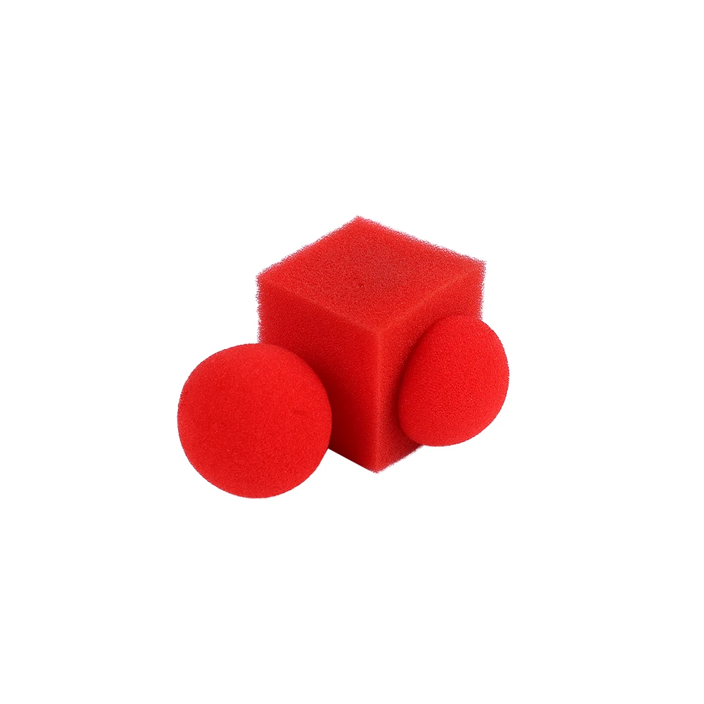 Hot Sale Magic Sponge Cube and Balls Trick Classic Easy Magic Trick for Kids and Young Magicians
