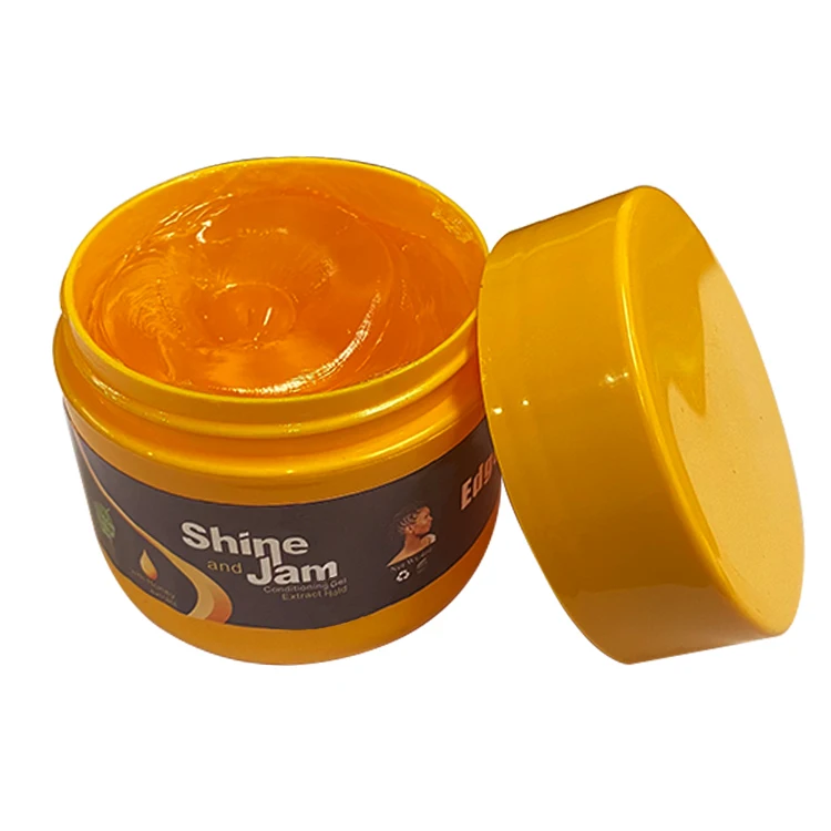Private Label Strong Hold  Custom Instant Shine and jam gel edge control gel eco for braid
