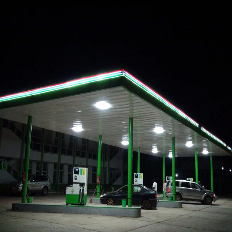 Gas station use cool white 60W 80W 100W 120W 150W dlc led canopy light